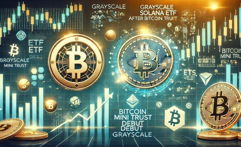 Grayscale plant Solana ETF nach Debüt des Bitcoin Mini Trust